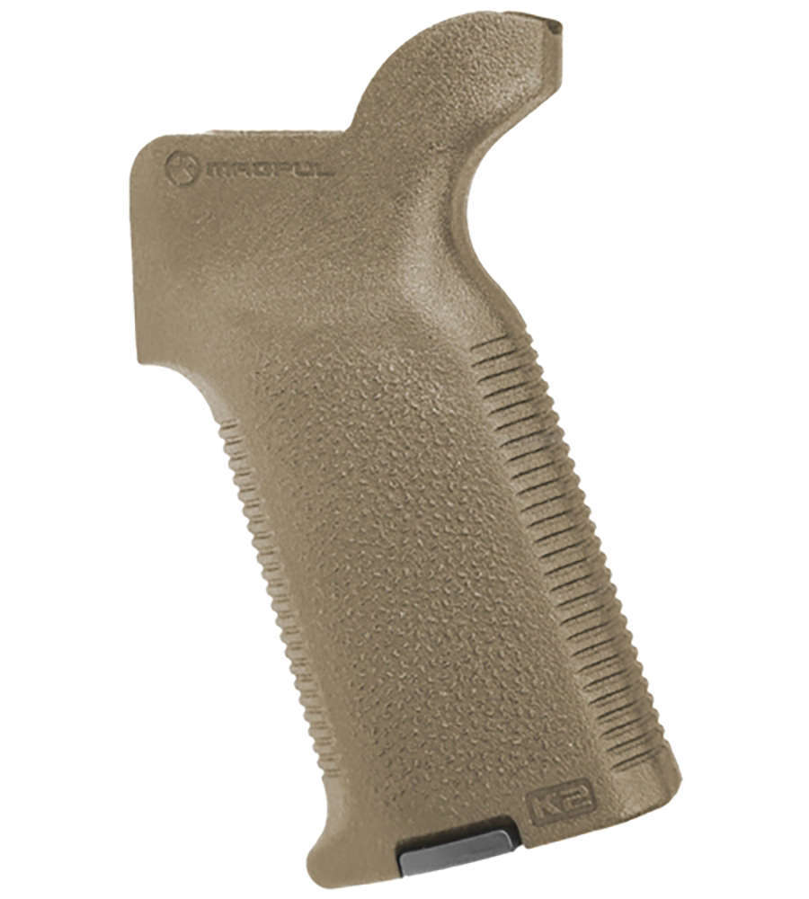 Grips Pads Stocks Magpul Industries MOE K2 MAGPUL MOE K2 AR GRIP FDE